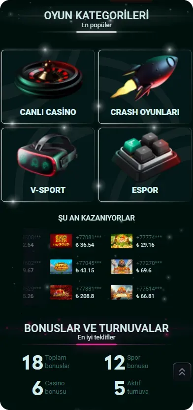 Pin Up Casino'da büyük ödüller!
