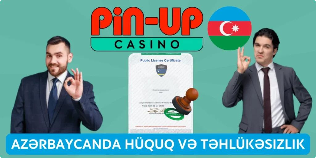 Pin Up-ın Azərbaycanda Qanuniliyi və Təhlükəsizliyi